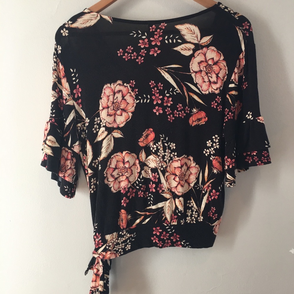 floral knit top - Picture 4 of 6